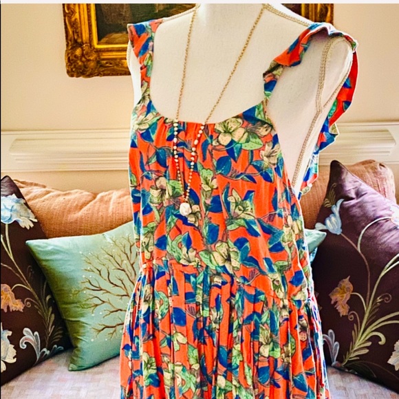 NWT Free People Dear You Floral Mini Dress - Picture 5 of 11